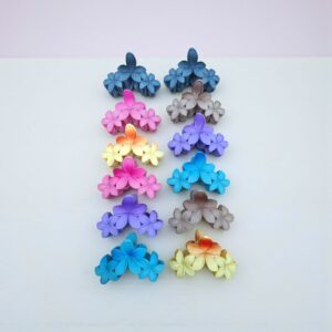 4152 Broche tres flores 9x4cm (Vta mín 12 Uni)
