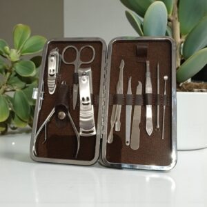 4098 Set de manicura estuche 11 Pzas grande