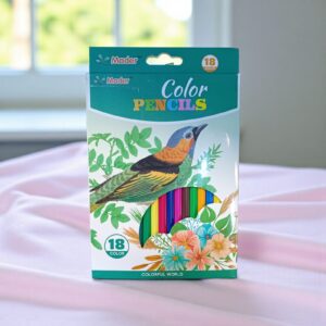 4164 Set 18 lápices largos colores