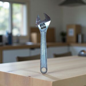 2514 	 Llave francesa en blister 20cm