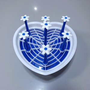 1850 Escurre vaso corazón
