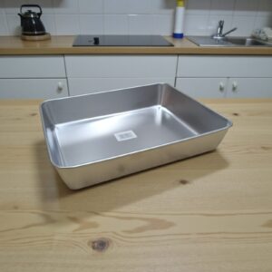 3998 Asadera de chapa galvanizada 60x40 cm