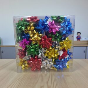 2452 SET 52 Moños de cinta para regalo (caja20x20cm)