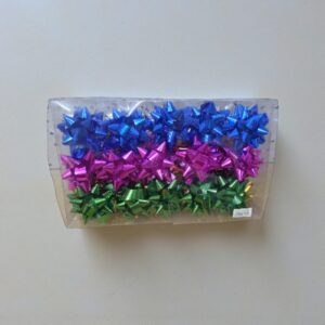2454 SET 30 Moños de cinta para regalo (caja20x30cm)