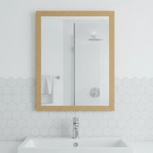 2672 Espejo madera 33x43 cm