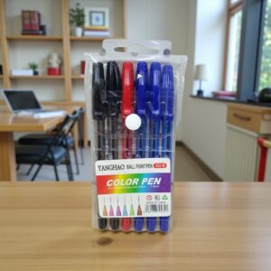 3886 Set de 6 lapiceras de colores