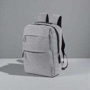 3940 Mochila para laptop anti- robo con entrada y cable USB (colores surtidos)