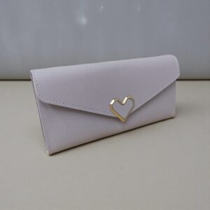 4084 Monedero broche corazón 19x10cm