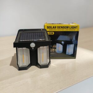 8148 Foco 2 Cilindros LED Solar
