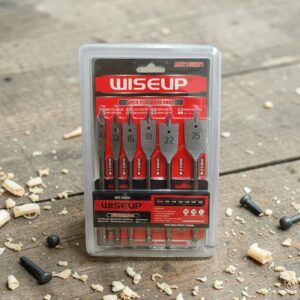 4580 Set de Mechas para Madera Planas WISEUP
