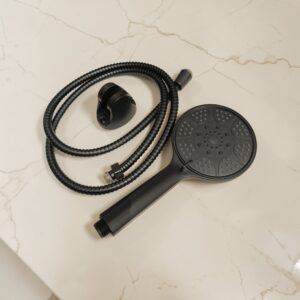 7442 Kit de Ducha Negro Darko Blister