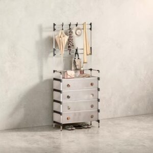 4368 Rack organizador multifuncional 5 estan con ventilad