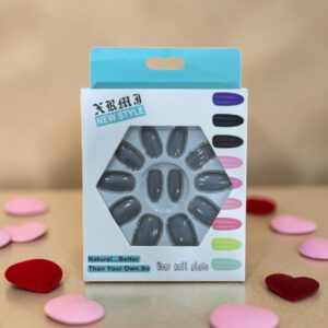 44984 Set 12 uñas postizas lisas New style