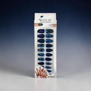 44986 Set 24 uñas postizas 2 doseños