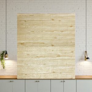 45019 Lámina autoadhesiva diseño ladrillo beige 70x77cm