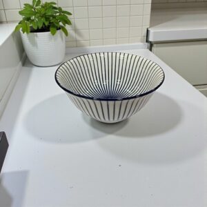 45099 Bowl cerámica diseño 18x9cm
