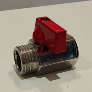 7497 Mini Llave de Paso Macho/Hembra 1/2"
