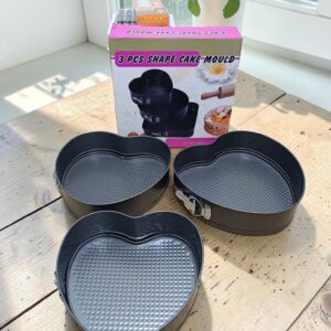 2632 Set 3 torteras de teflon desmontables