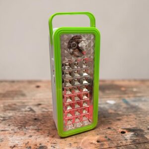 3739 Linterna a pila y recargable 25 led 24x10cm